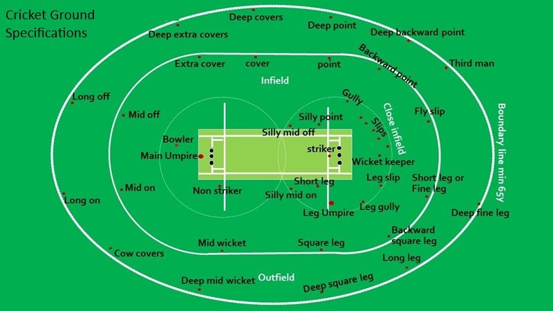 Cricket Ground Specifications